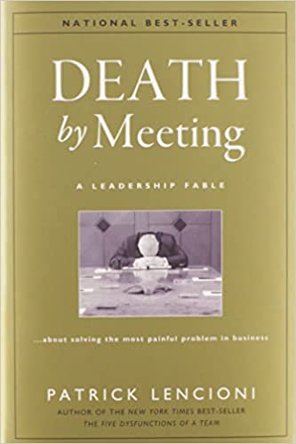 death by meeting book cover